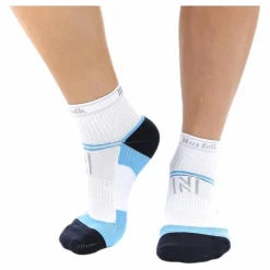 Anna Multisport Sock Blue/White*Norfolk Clearance