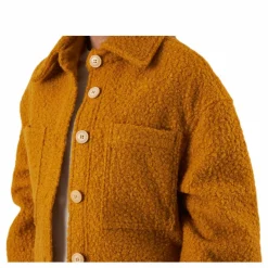 Pieces Anura Overshirt Yellow Gul Hot