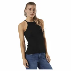 Pieces Ardena Strap Top 2 Pack Kac Black Svart Discount