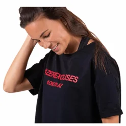 Only Play Arina Ss Loose Sweat Top Black Svart Online