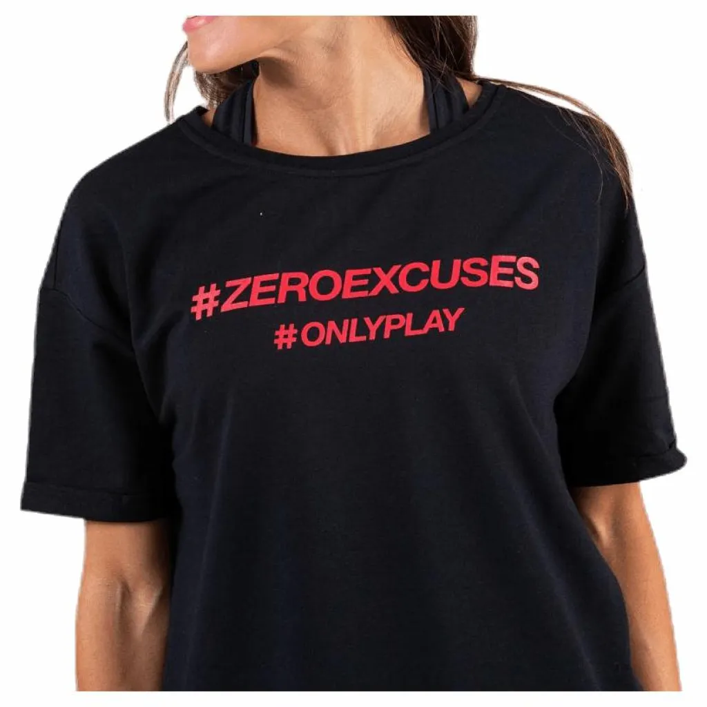 Only Play Arina Ss Loose Sweat Top Black Svart Online