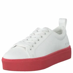 Arlo Three Antique White, Red Outsole*Svea Best
