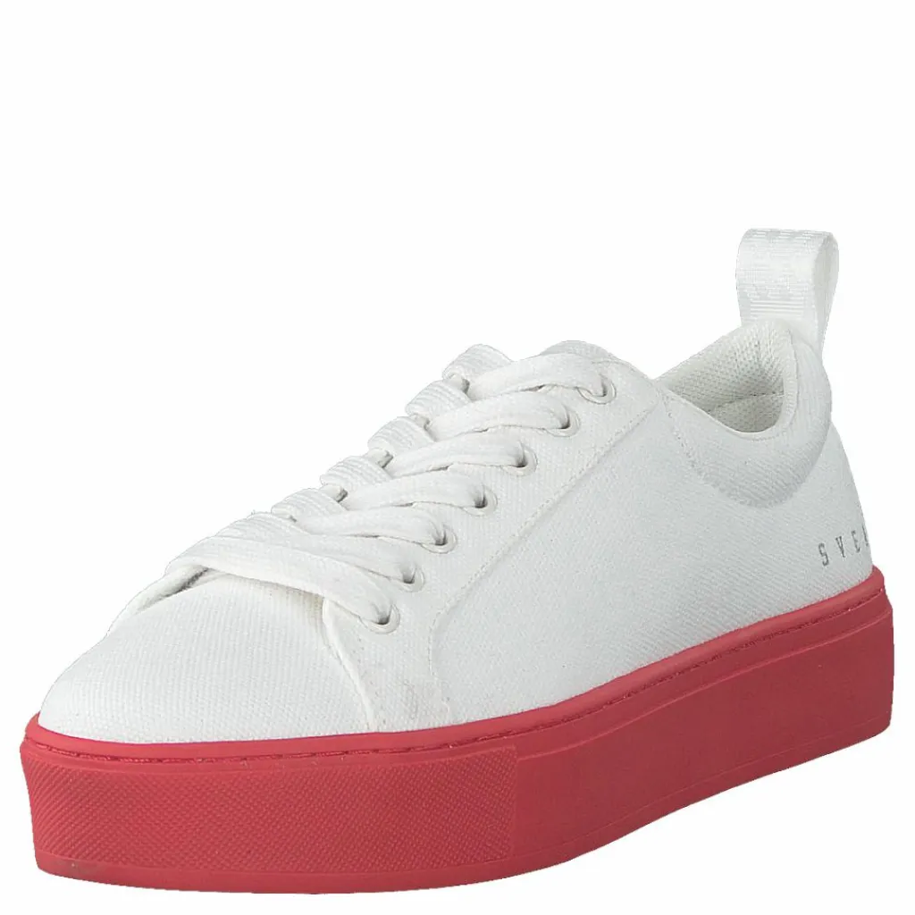 Arlo Three Antique White, Red Outsole*Svea Best