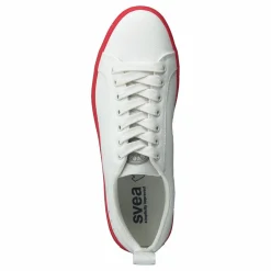 Arlo Three Antique White, Red Outsole*Svea Best