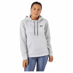 Under Armour Armour Fleece Lc Hoodie Halo Gray Grå