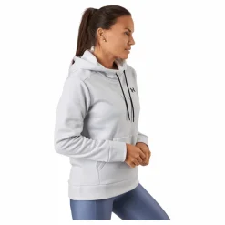 Under Armour Armour Fleece Lc Hoodie Halo Gray Grå