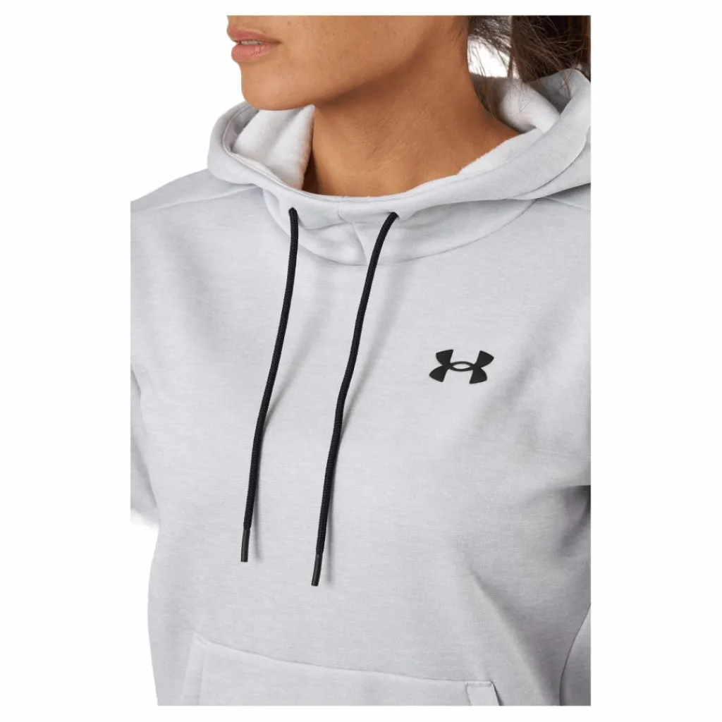 Under Armour Armour Fleece Lc Hoodie Halo Gray Grå
