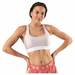 Under Armour Armour Mid Crossback Bra Pink Rosa Online