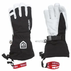 Hestra Army Leather Heli Ski Junior White/Black Vit och Svart Online