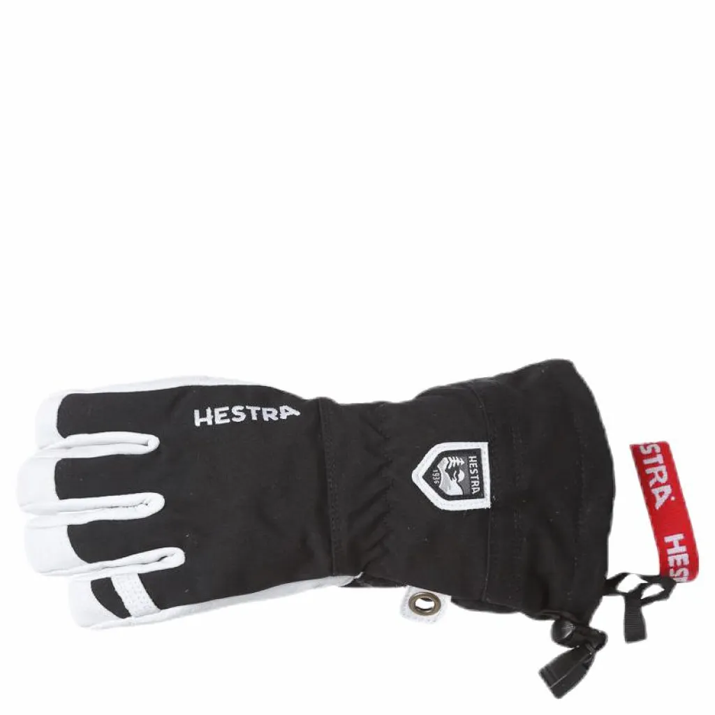 Hestra Army Leather Heli Ski Junior White/Black Vit och Svart Online