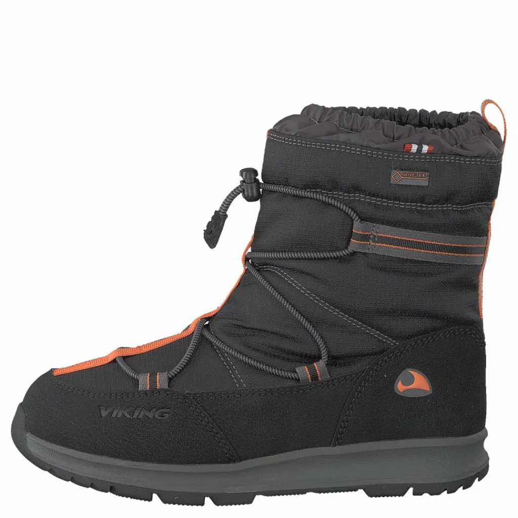 Viking Asak Gtx Black/rust Svart Sale