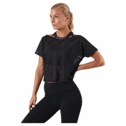 Craft Asome Cropped Tee Black Svart