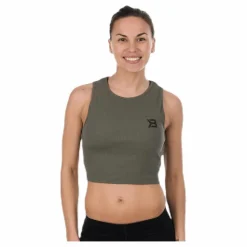 Better Bodies Astoria Laced Tank Green Grön Sale