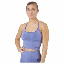 Better Bodies Astoria Seamless Bra Athletic Purple Melange Blå