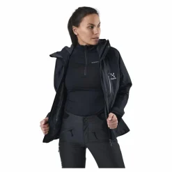 Haglöfs Astral GTX Jacket Black Svart New