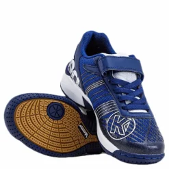 Kempa Attack Contender Jr Blue/White Blå och Vit Outlet