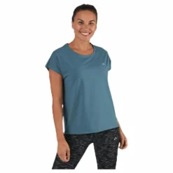 Aubree Ss Loose Training Tee Blue*Only Play Discount