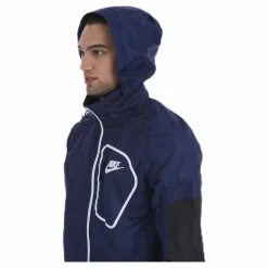 Nike AV15 Woven Jacket  Blue/Black Blå Online