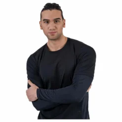 Björn Borg Avery LS Tech Tee Black Svart Online