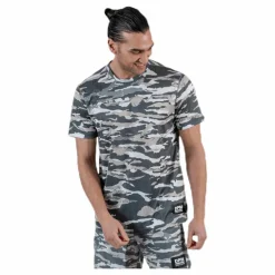 Björn Borg Ax Tee Green/Grey Grön och Grå Discount