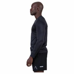 Björn Borg Axton LS Perf Tee Black Svart New