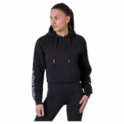 B Sport Cropped Hood Black*Björn Borg Discount