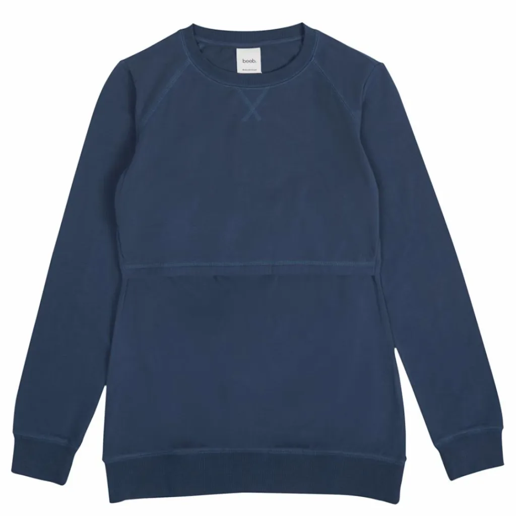 Boob B Warmer Sweatshirt Steel Blue Blå Online