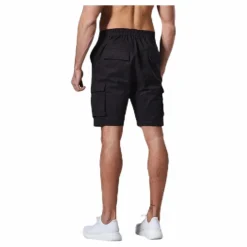 FRONTIER Ballastic Cargo Shorts Black Svart