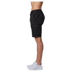 FRONTIER Ballastic Cargo Shorts Black Svart