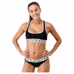 Bamboo Bralette White/Black*Frank Dandy Best