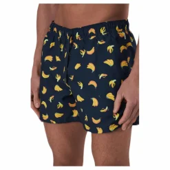 Happy Socks Banana Swimshorts Blue Blå New