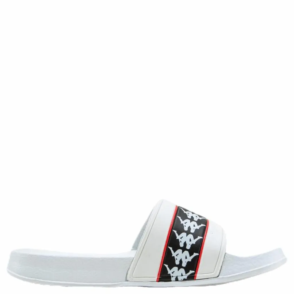 Kappa Banda Adam 11 White/Black/Red Vit, Svart och Röd Sale