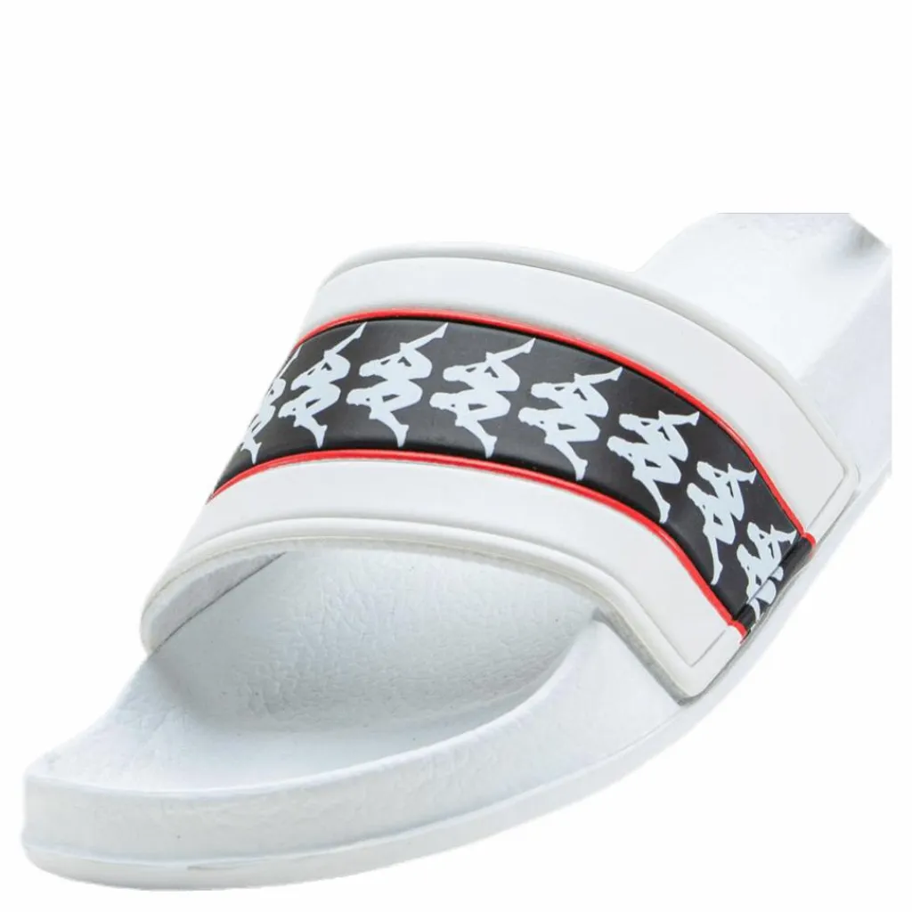 Kappa Banda Adam 11 White/Black/Red Vit, Svart och Röd Sale