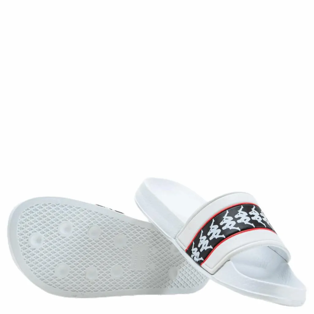 Kappa Banda Adam 11 White/Black/Red Vit, Svart och Röd Sale