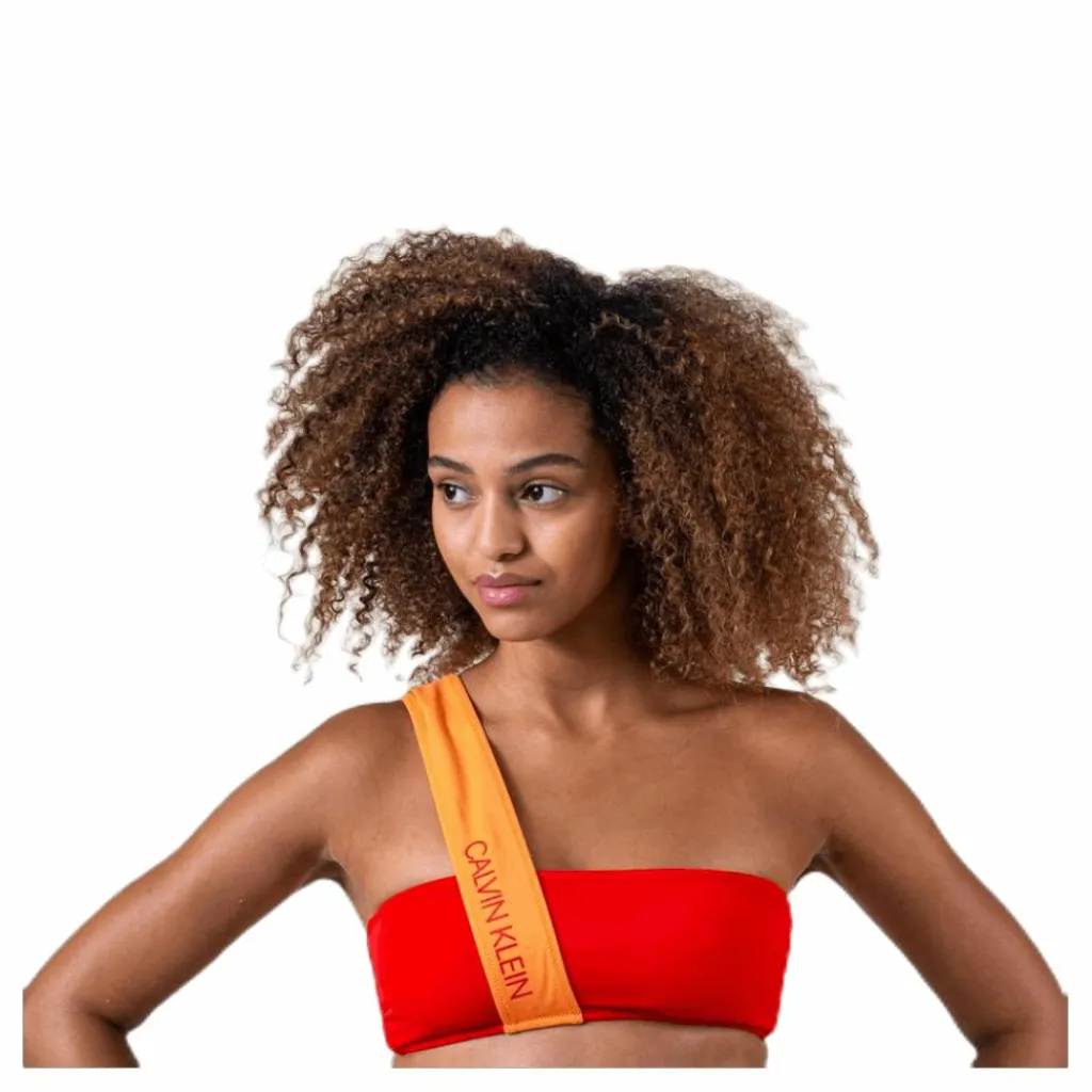 Calvin Klein Bandeau-Rp Red Röd Sale