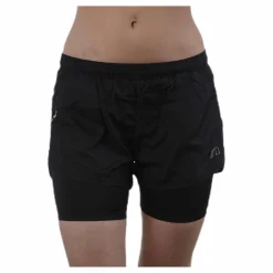 Newline Base 2 Layer Shorts  Black Svart Sale