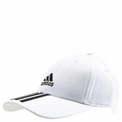 adidas Baseball 3 Stripes Cap Cotton Twill White / Black / Black Vit