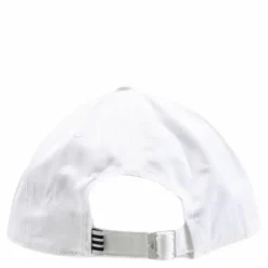 adidas Baseball 3 Stripes Cap Cotton Twill White / Black / Black Vit