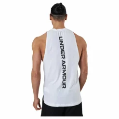 Under Armour Baseline Cotton Tank White Vit New