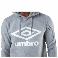 Umbro Basic Logo Hood Grey Grå Best