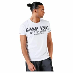 GASP Basic utility tee White Vit New