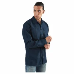 Bastian Shirt Ls Blue*Jack & Jones Outlet