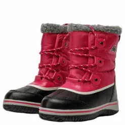 Bates Mid Cut Junior Pink/Black*Kappa Hot