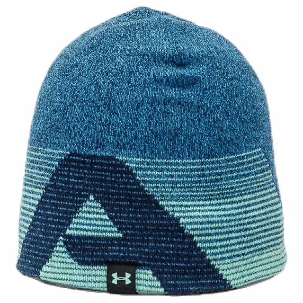 Under Armour Beanie/Glove Combo Junior Blue Blå Hot