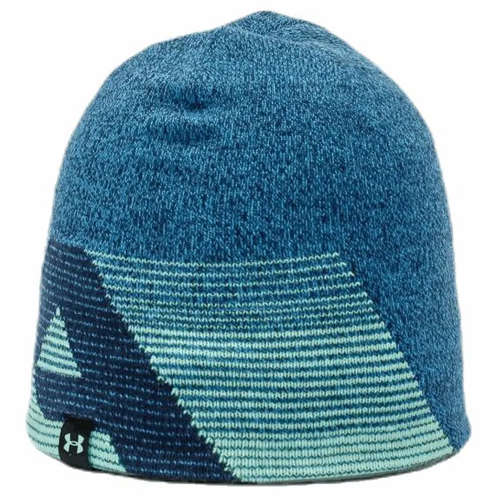 Under Armour Beanie/Glove Combo Junior Blue Blå Hot