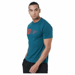 Wilson Bela Hype Tech Tee Blue Coral Blå Discount