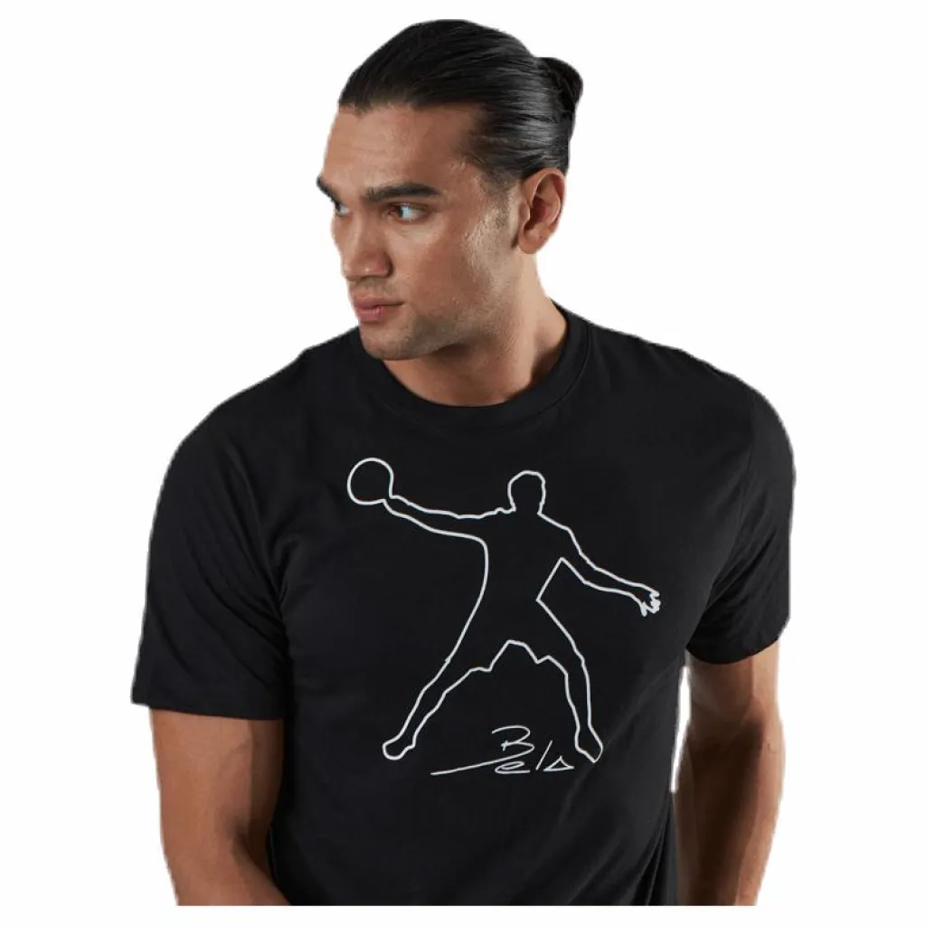 Wilson Bela Tech Tee Black Svart