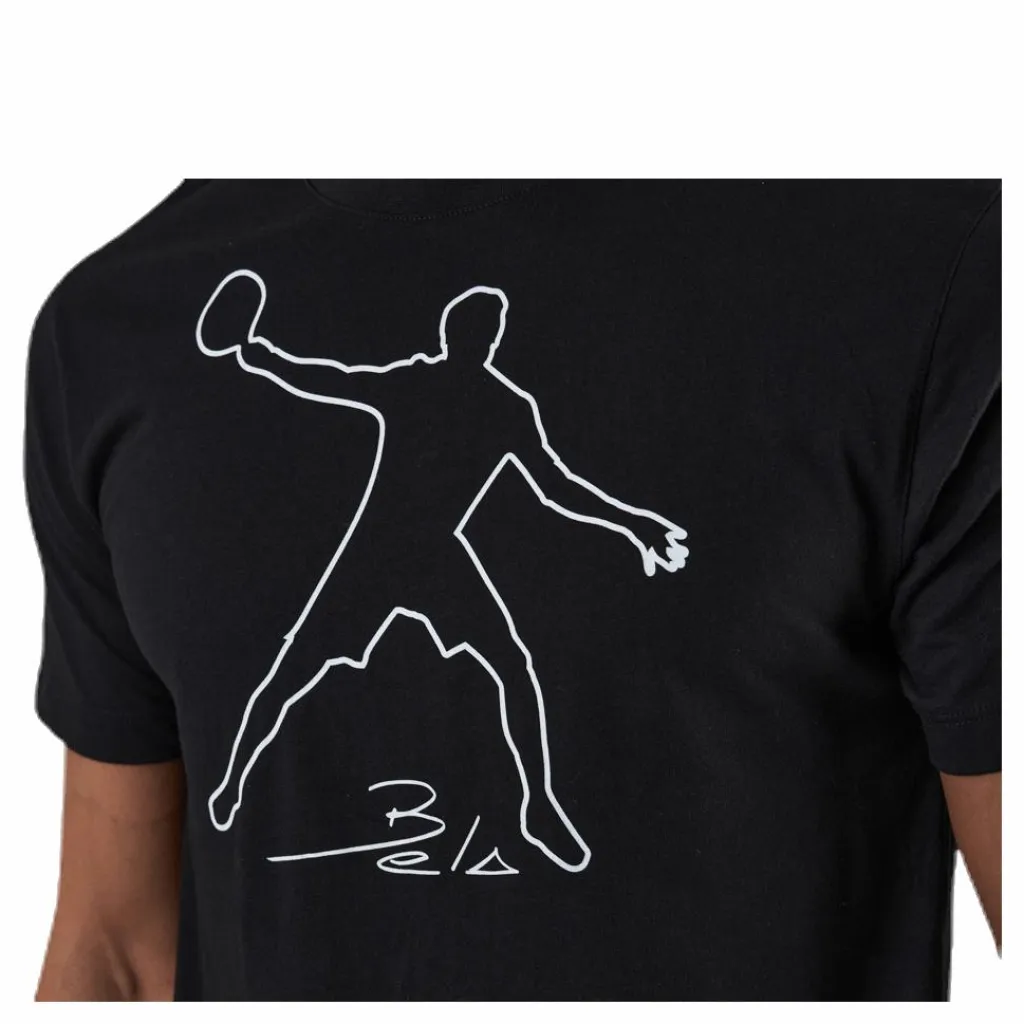 Wilson Bela Tech Tee Black Svart