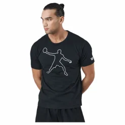 Wilson Bela Tech Tee Ii Black Svart Hot