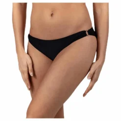Pieces Belin Bikini Brief Black Svart Discount